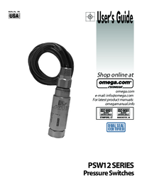 Thumbnail of document Manual - PSW12T-CD Vibration Resistant Switches for Class I Hazardous Locations